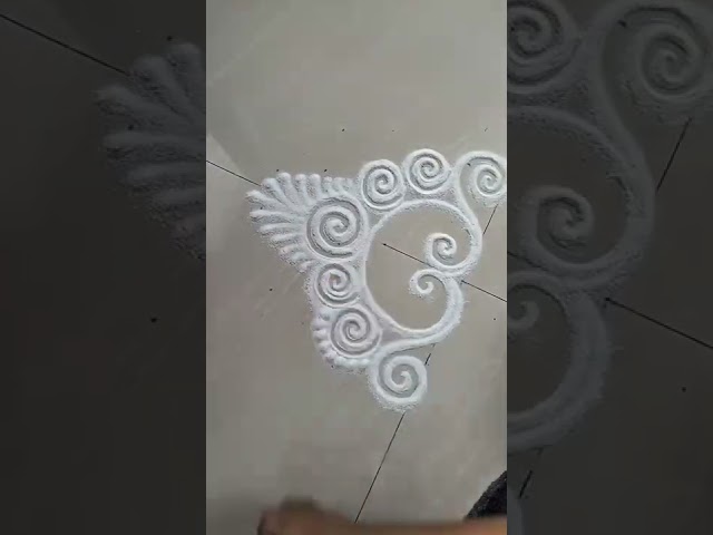 Traditional Sanskar Bharti Rangoli Design