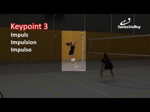 Technikvideo Frauen - Angriff - Sprungpass - Version 2015