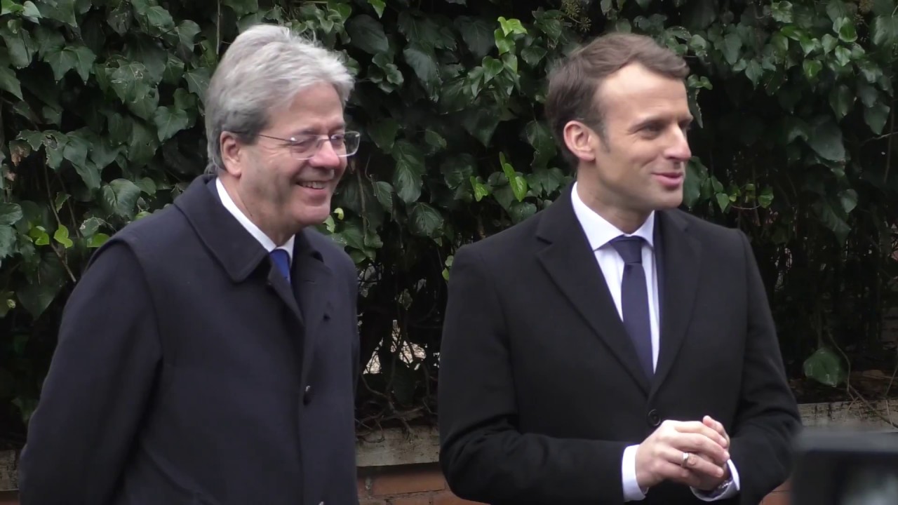 Macron a Roma per un nuovo trattato con l’Italia Macron a Roma per un nuovo trattato con l’Italia