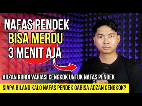 3 MENIT DOANG ❗ Adzan KURDI NAFAS PENDEK Tapi Ada Cengkoknya Jadi kayak gini [2025]