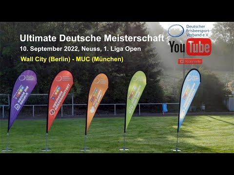 Ultimate  DM 1. Liga Open, Wall City (Berlin) - MUC (München)