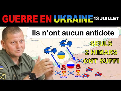 13 juil : VIDÉOS : Les Ukrainiens font des ravages dans les défenses russes | Guerre en Ukraine