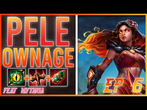 THIS PELE JUNGLE BUILD IS KINDA OP?! ll GREATEST DUO Q TO TOUCH SMITE EP. 6 (SMITE Conquest)