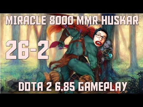 Miracle Plays Husker (8000 MMR GAMEPLAY) 6.85