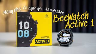 BeeWatch Active 1 giá 1tr5: Nhỏ gọn, có GPS độc lập, tích hợp AI