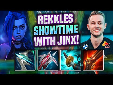 REKKLES SHOWTIME WITH JINX! - KC Rekkles Plays Jinx ADC vs Jhin! | Season 2022