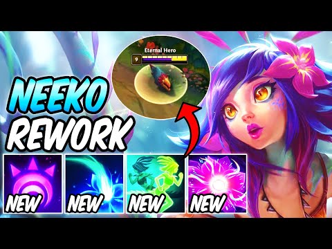 NEW NEEKO REWORK 2023 - NEEKO CAN NOW TURN INTO A MINION, WARD, PLANT & MORE! - League of Legends