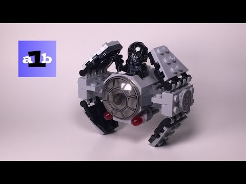 LEGO 2016 STAR WARS 75128 TIE Advanced Prototype, Microfighter Series 3 Time Lapse Build