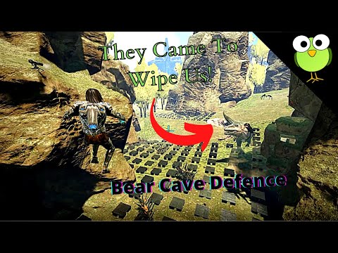 They Came To Offline Wipe Us | Official Small Tribes | Ark | Episode 19 | Defending The Bear Cave!