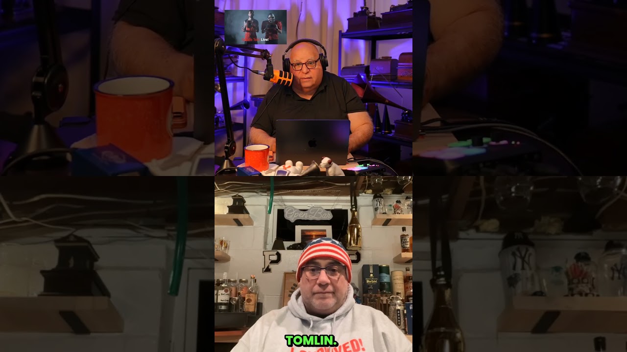 Fire Tomlin! Steelers fans react! and ESPN coverage on Sports Live! with Steve and Justin!