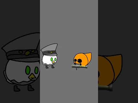 chicken gun killed emojicatorange #chickengun #shorts