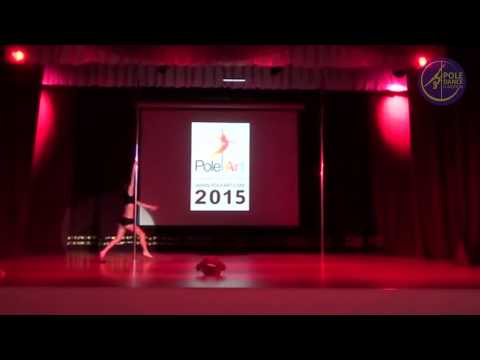 Чемпионат POLE ART KRASNODAR 2015 \ Ефремова Ольга\ категория Женщины соло профи \ II место