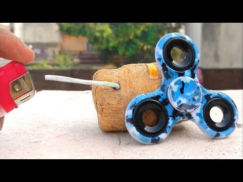 Fidget Spinner Vs Bomb Experiment Video