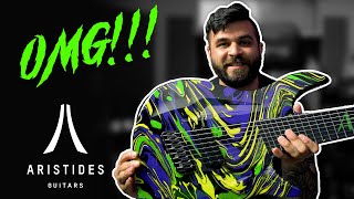 Video thumbnail for I Waited 2 YEARS For This Custom Guitar... (Aristides 080S Unboxing) by Andrew Baena