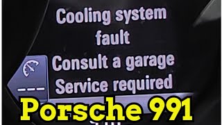 Porsche 991 Carrera S _S.G - Cooling system fault #porsche