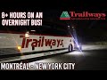 Montreal to New York By OVERNIGHT BUS | Adirondack Trailways