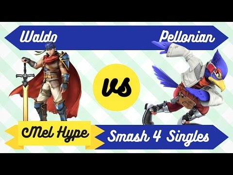 Mel Hype 3.1 - Smash 4 Singles - Waldo (Ike) vs Pellonian (Mario, Falco) Winner's Semis