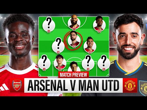 Can Carrick Pull It Off? Mazraoui STARTS?! Arsenal vs Man United Tactical Preview