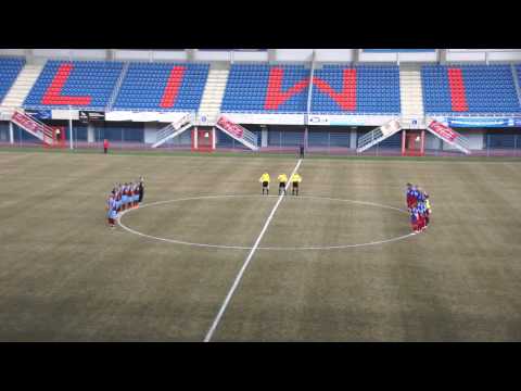 PIAST - Kolejarz Stróże 2-3. Poczatek sparingu (10.03.2012)