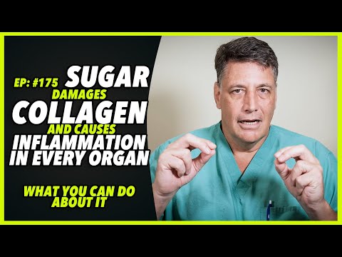 Ep:175 SUGAR DAMAGES COLLAGEN AND CAUSES INFLAMMATION IN EVERY ORGAN... WHAT YOU CAN DO ABOUT IT