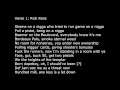 Rick Ross - What A Shame ft. French Montana Lyrics on screen