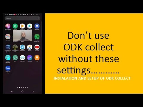EDC 06-How to Install & setup ODK COLLECT on mobile phone in 15 minutes- Easy tutorial for beginners