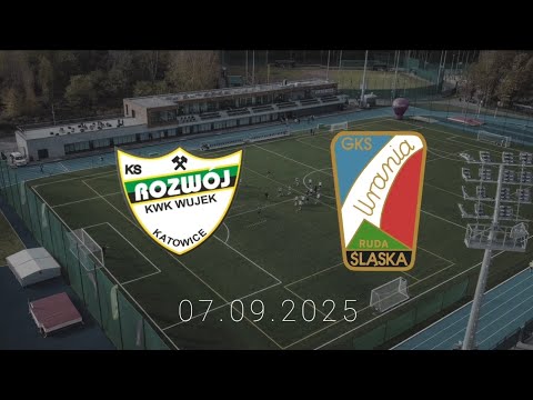 07.09.2025: KS ROZWÓJ KATOWICE - GKS URANIA RUDA ŚLĄSKA (3 LIGA / 2012)