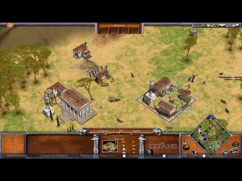 LaCouronne vs Bubez - Age of Mythology: The Titans (Game 2)
