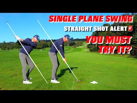 Single Plane Golf Swing is BLOWING MY MIND (The Best Single Plane Golf Swing System)