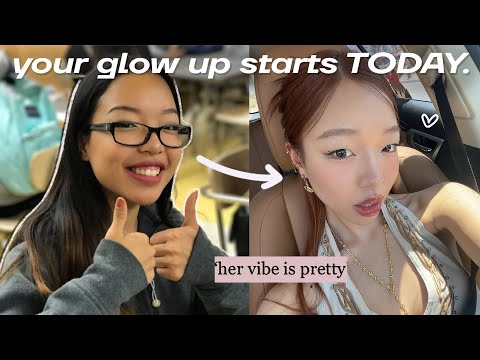 20+ ways to ACTUALLY glow up 💋 be an *it girl* physically & mentally