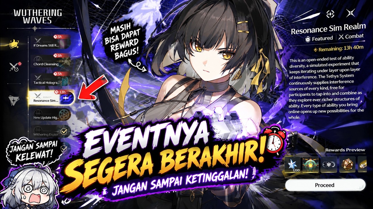 【Wuthering Waves】Sistem kebut sejam lagi