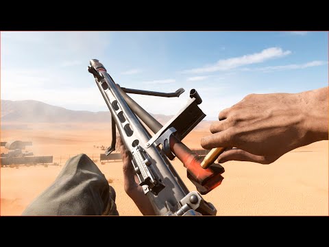 Battlefield V - All Weapons, Inspect and Reload Animations, Gun Sounds, Equipment
