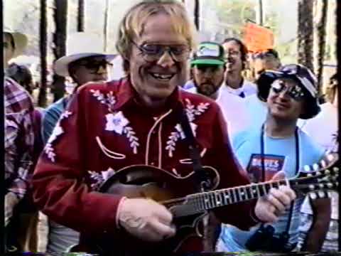 “New Camptown Races” - Frank Wakefield, John Reischman and Butch Waller at a mandolin workshop 1991