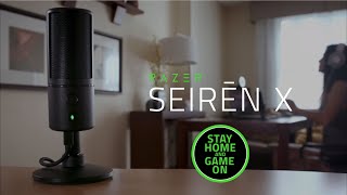 Video thumbnail for Razer Seiren X | Plug In, Mic Up, Speak Out by R Λ Z Ξ R