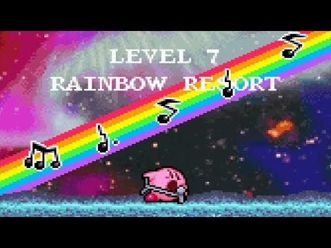 Kirby: Nightmare in Dream Land - Level 7: Rainbow Resort + Final Boss - No Damage 100% Walkthrough
