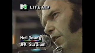 Neil Young - Sugar Mountain (MTV - Live Aid 7/13/1985)