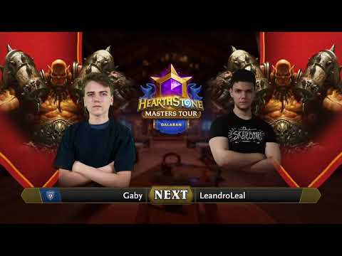 Gaby vs LeandroLeal | Swiss Round 8 | Hearthstone Masters Tour Dalaran