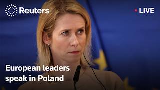 LIVE: Polish Foreign Minister Sikorski, EU'S Kallas speak in Warsaw
