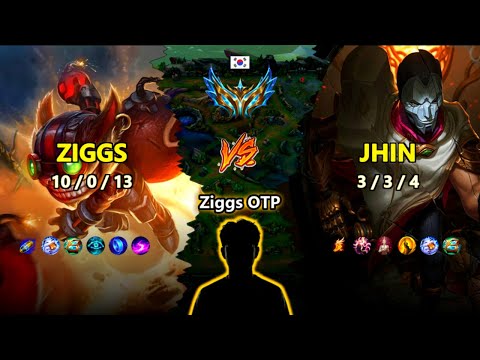 Best Ziggs OTP | Ziggs ADC vs Jhin | Patch 26.1 | 2026-01-17 | LoL Replay