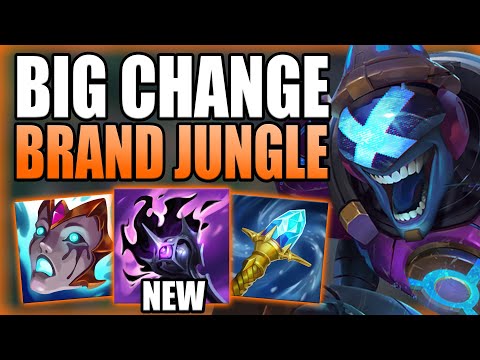 RIOT JUST MADE MASSIVE CHANGES & THEY GREATLY BENEFIT BRAND JUNGLE! Gameplay Guide League of Legends
