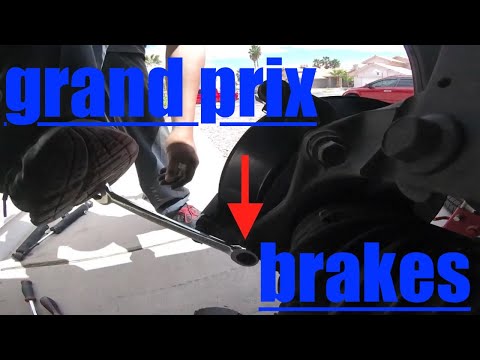 Detailed Pontiac Grand Prix Brake pad Replacement Resurface Rotors √ Fix it Angel