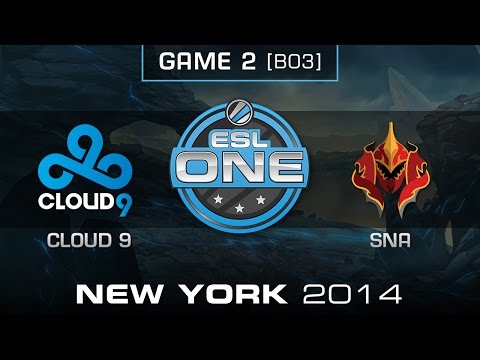 Cloud 9 vs. Sneaky Nyx Assassins - Quarterfinal Game 2 - ESL One New York 2014 - Dota 2