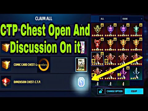 CTP Chest Open On Log in Event May 2021 | Discussion On Ctp Chest - Marvel Future Fight