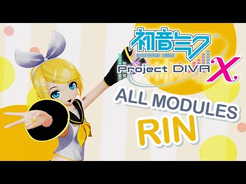 Hatsune Miku: Project DIVA X - ALL MODULES - Rin