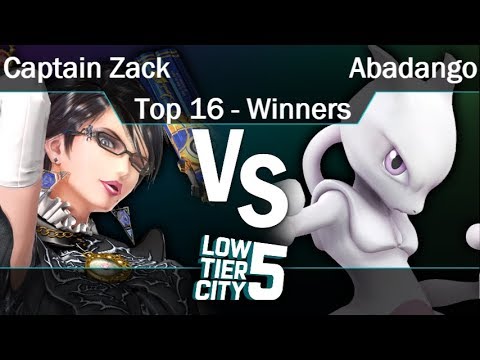 LTC 5 - P1 | Captain Zack (Bayonetta) vs LG | Abadango (Mewtwo) Top 16 - Winners - Smash 4
