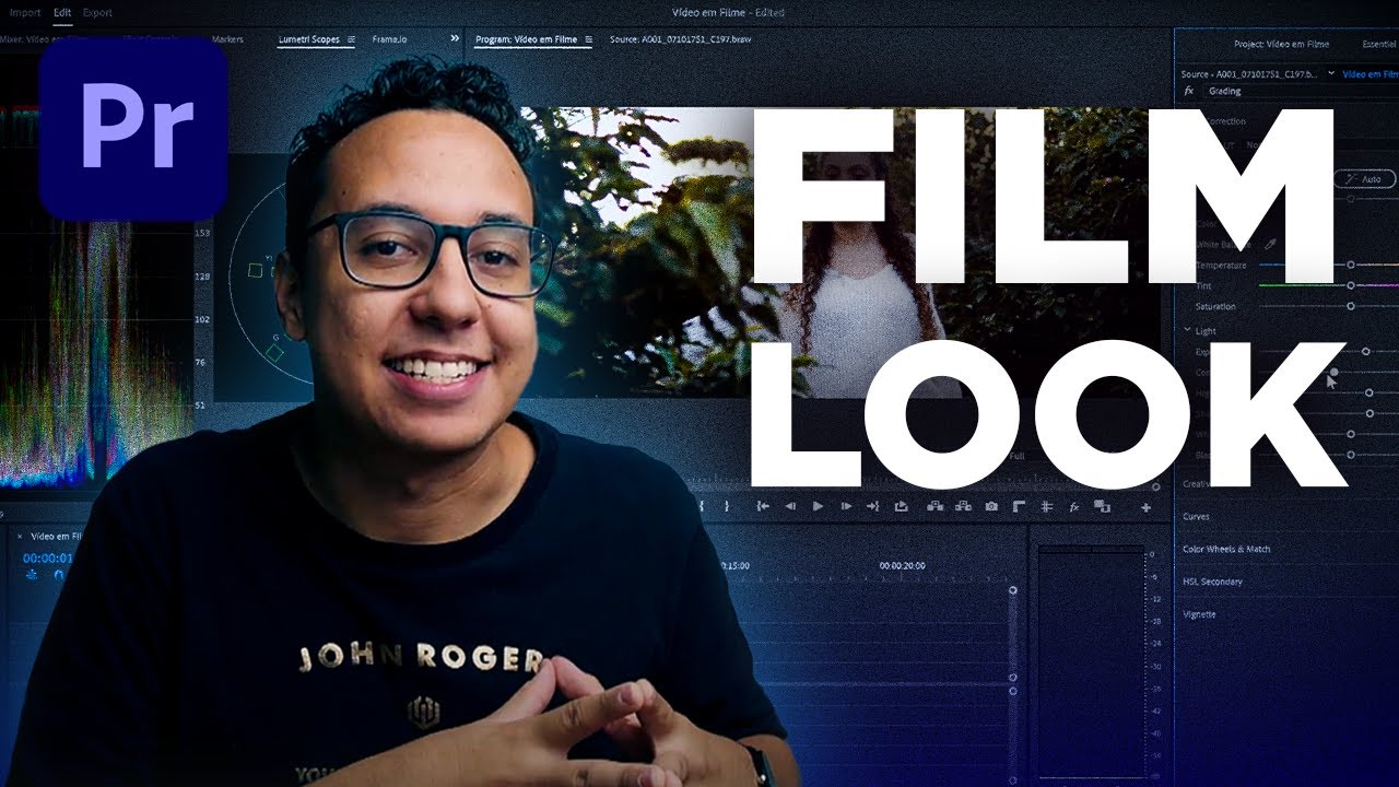 Como TRANSFORMAR QUALQUER VÍDEO em FILME! (Film Look)