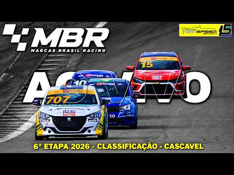 🔴 MARCAS BRASIL RACING | Classificação | 6ª Etapa 2026 | Cascavel (PR) | Ao Vivo