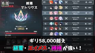 【鳴潮】終焉マトリクス58,655pt達成!全10編成と獲得スコアを紹介