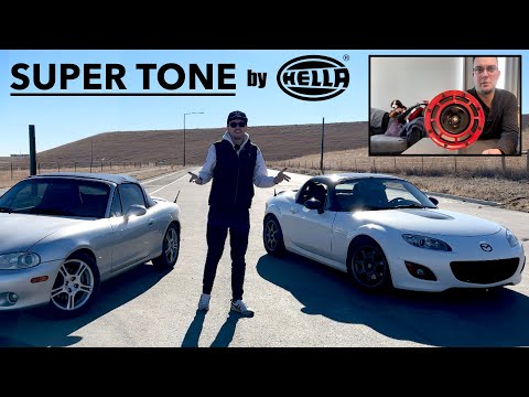 Your Miata needs a better horn! Hella Horns Super Tone installation and review on the NC