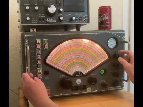 Siemens Regenbogenempfänger 745 E310a, Radio DELTA International aus der Coca Cola Dose on 6170khz